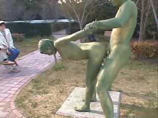Asian Chick Is A Statue Getting Some x rated film